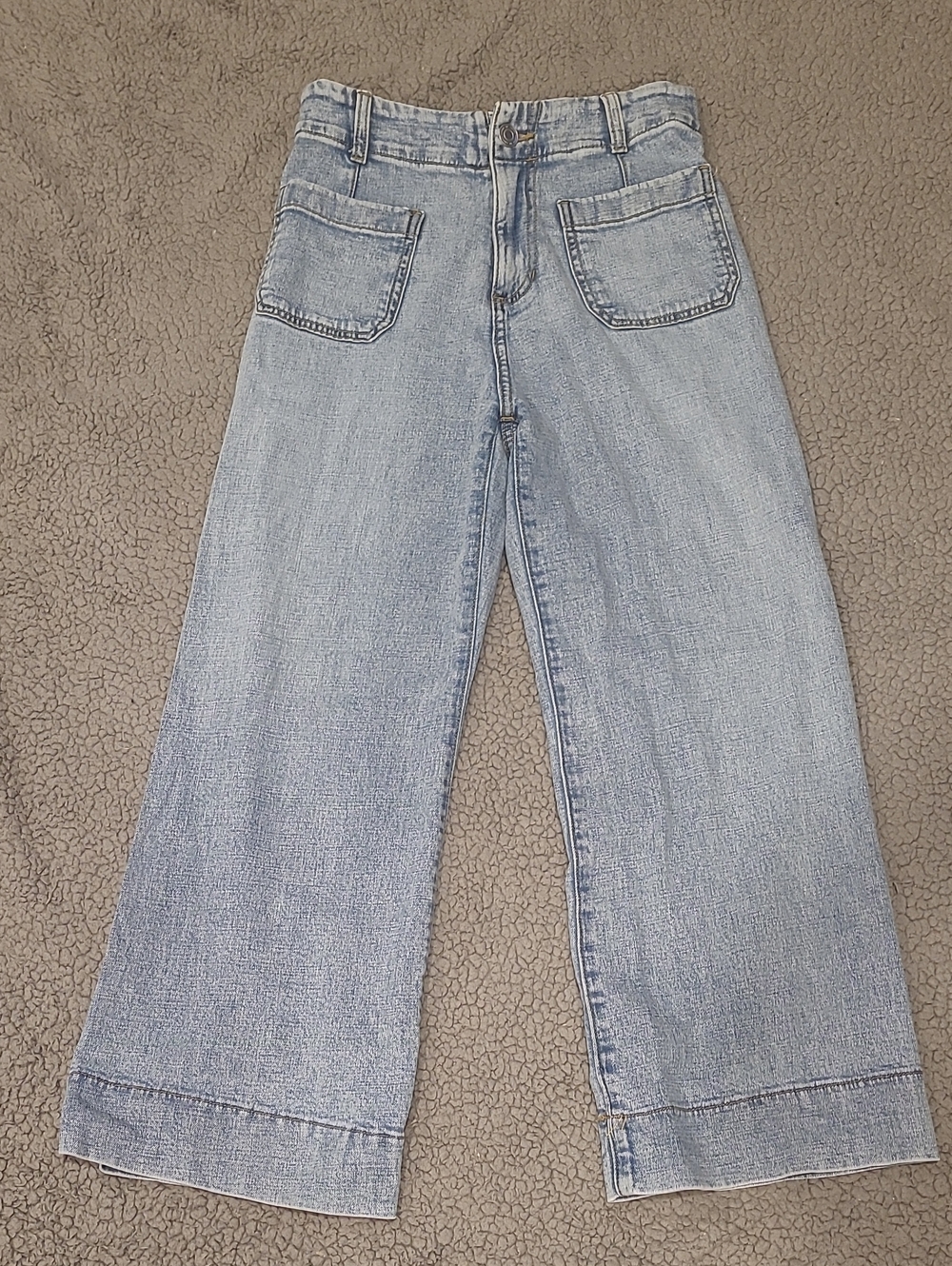 LC Lauren Conrad Light Blue Wide-Leg Jeans
